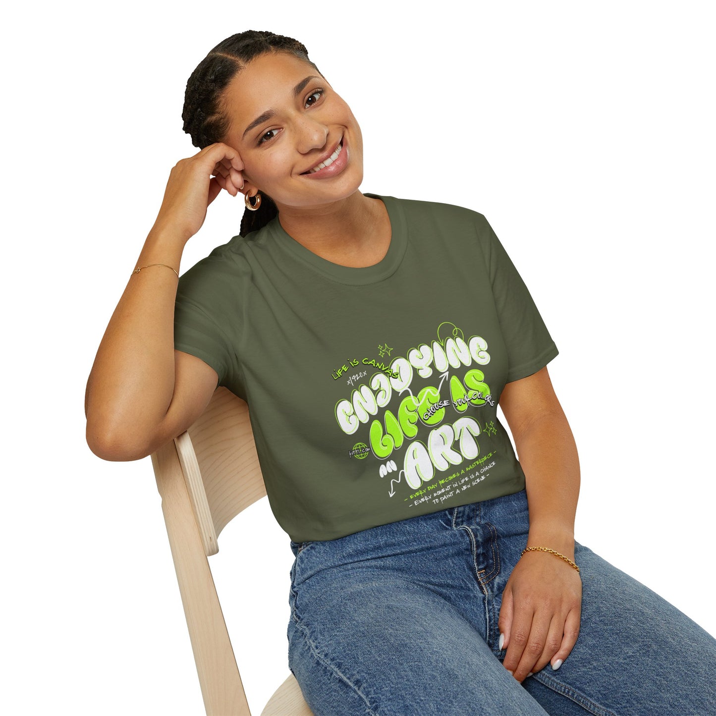 Enjoying Life Graphic Tee