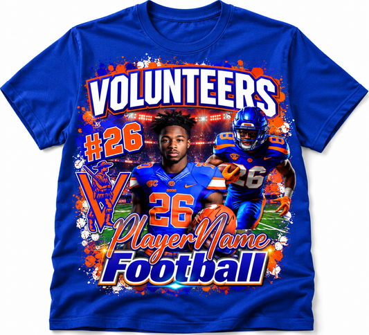 Custom Football T-shirt