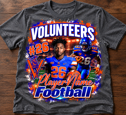 Custom Football T-shirt