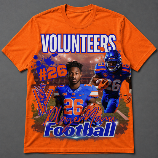 Custom Football T-shirt
