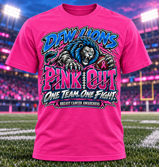 DFW Lions Pink Out