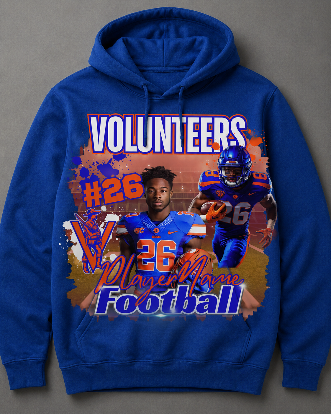 Custom Football Hoodies