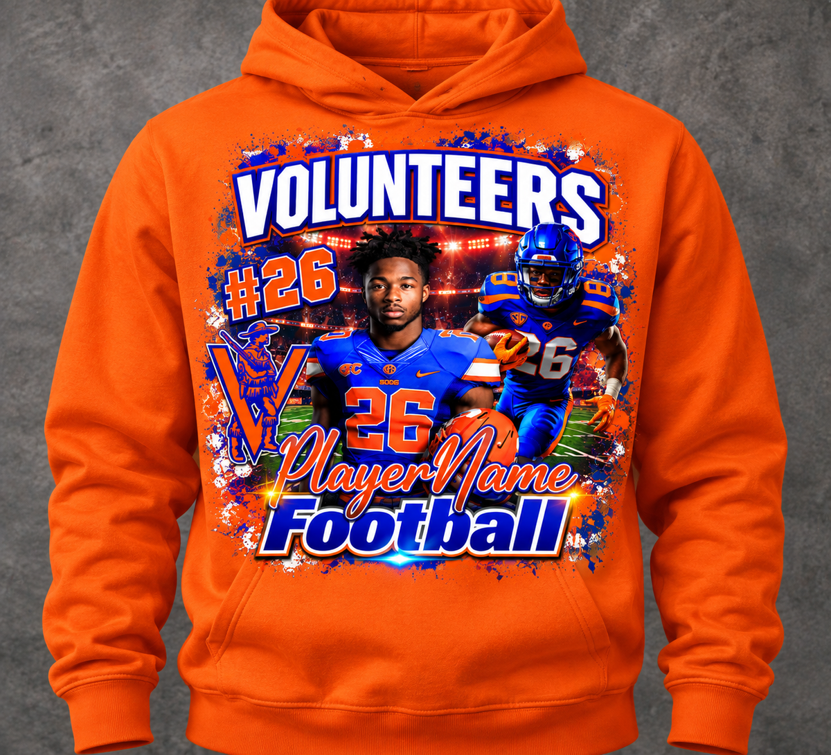 Custom Football Hoodies