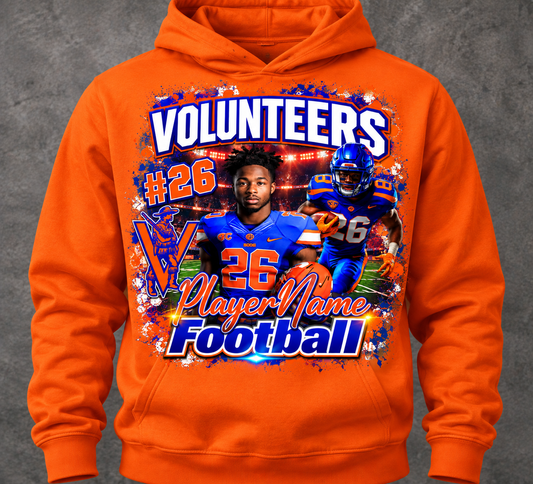 Custom Football Hoodies