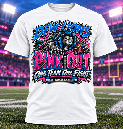 DFW Lions Pink Out